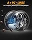 CO LIGHT 1pc 7 Zoll Motorrad LED Scheinwerfer, rund, mit Fern-/Abblendlicht, für Motorräder