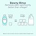 Downy Rinse Laundry Odor Remover, Cool Cotton Scent, 48 fl oz, Fabric Softener and Laundry Odor Removal Rinse, Fights Odors at the source, HE Compatible