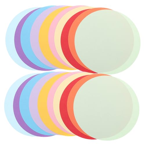Cercles papier coloré OSALADI pour origami et scrapbooking - 300 pièces