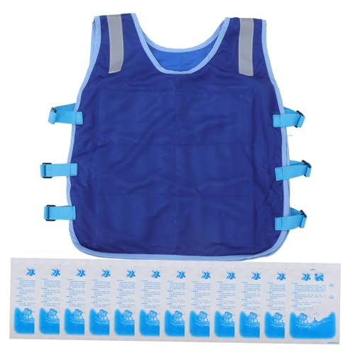 Gilet de glace rafraîchissant contre la chaleur et les coups de chaud