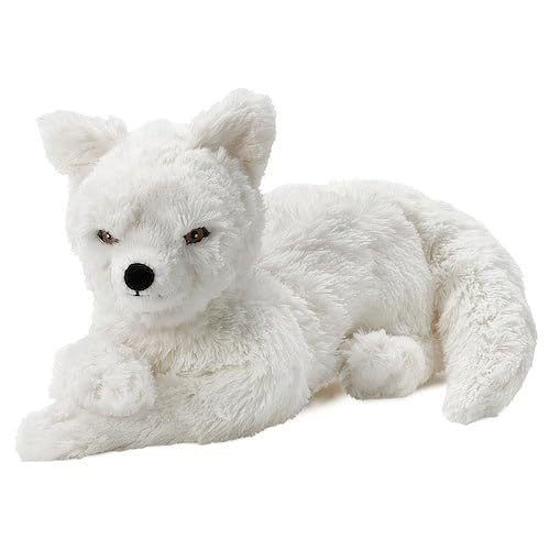 Amazon.co.jp: IKEA イケア ぬいぐるみ ホッキョクギツネ ホワイト