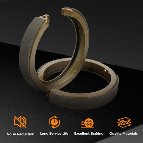 Image of Rear Brake Shoes Kit, S781 Parking Brake Shoes for Cadillac Deville /Escalade /DTS, Chevrolet Avalanche /Express /Silverado /Suburban /etc., GMC, Buick, Isuzu, Oldsmobile,Saab(Please Check the Model Year)
