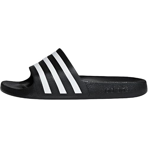 adidas Unisex Flip Flop Slide Sandal, Black/Black/Black, 11 US Men