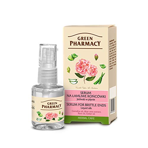 Green Pharmacy Sérum liquide de soie pour extrémités fragiles, 100 g Cover