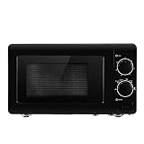 0.7 Cu. Ft. 700W Countertop Microwave Oven with Mechanical Knob Timer from 1 to 30 Minutes 6 Cooking