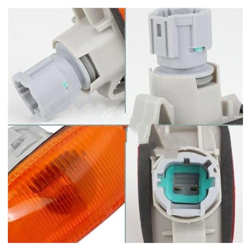 Intermitente retrovisor roto en Holden Rodeo RA Luz señal giro para solucionar averías 3
