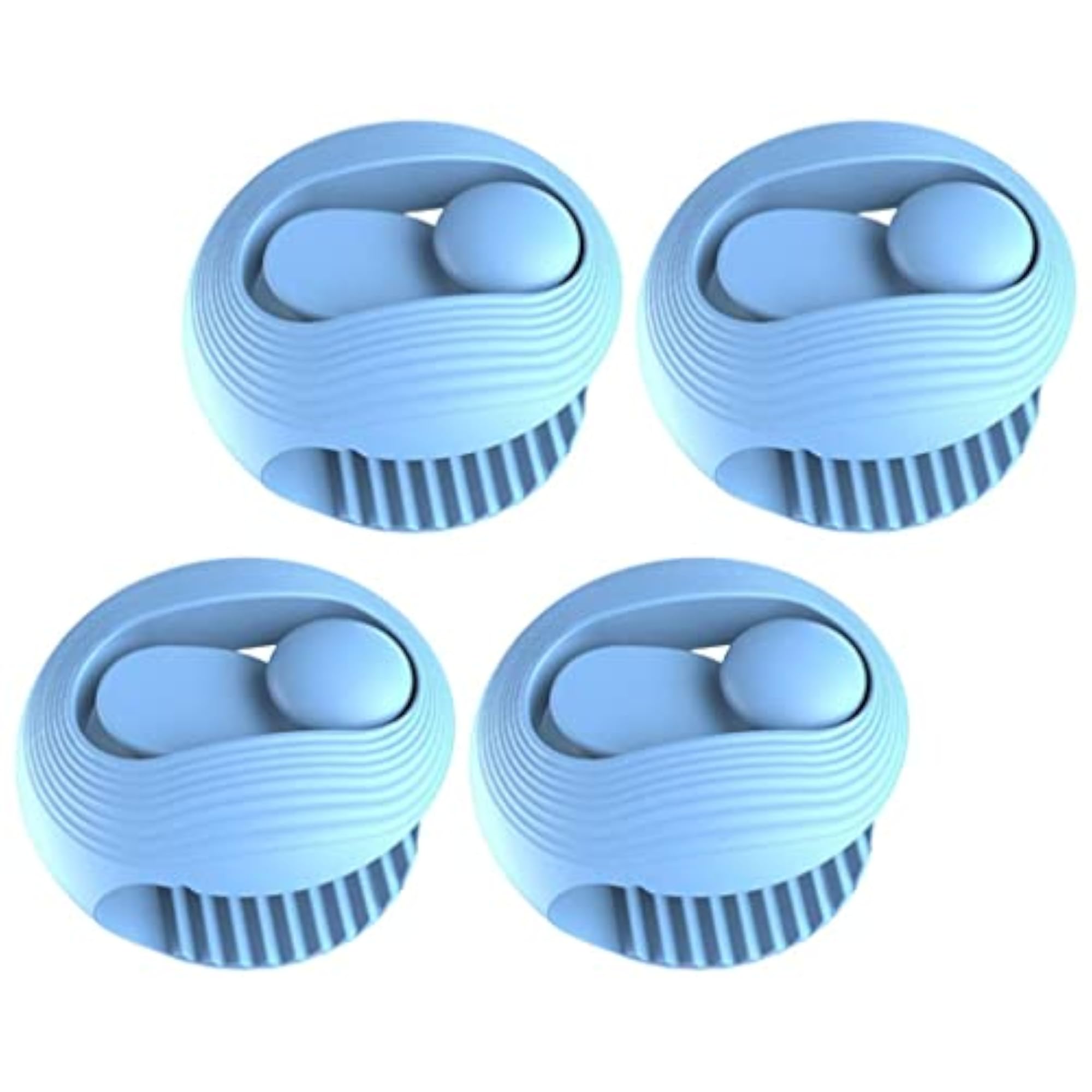 3x Bed Cover Grippers Fasteners, Blue