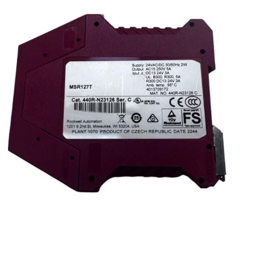 Relais MSR127TP 440R-N23123 à réarmement automatique pour contrôle d'accès sécurisé