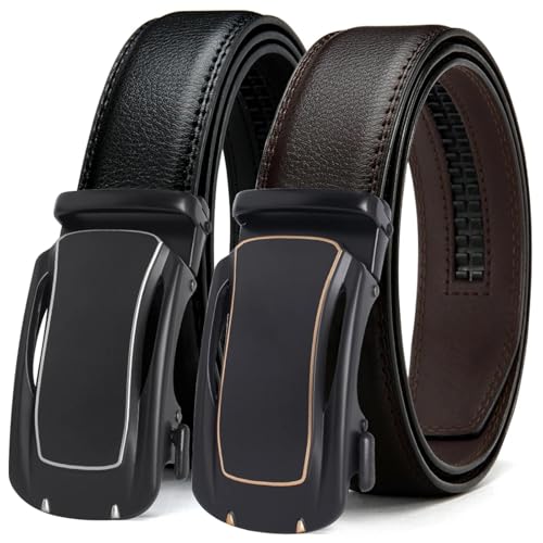 Ceinture d'affaires en cuir pour homme idéale pour le bureau et les voyages