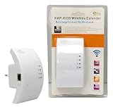 Repetidor de Sinal Wi‑Fi 600Mbps | Expansor de Rede Wireless 2.4GHz | WPS e Porta LAN
