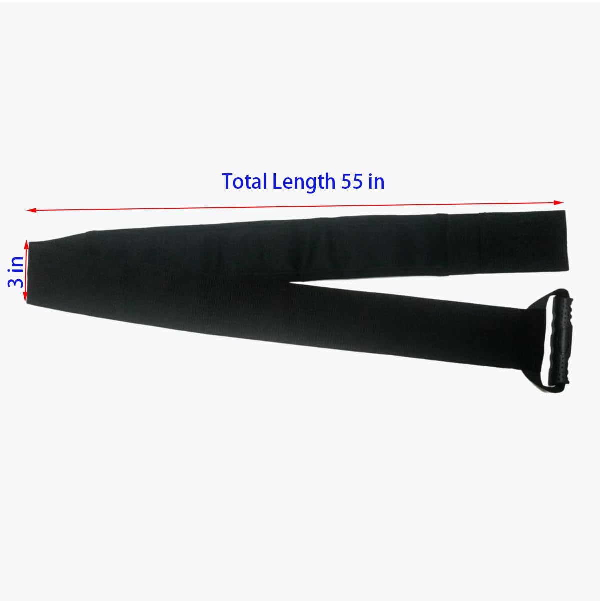 1 Pcs Kneeboard For Boating Replacement Padded Knee Boards Strap Boating Shock Water Strap For Sport Kneeboard Rope With Handle For Watersports Knee Boarding Knee Surfing