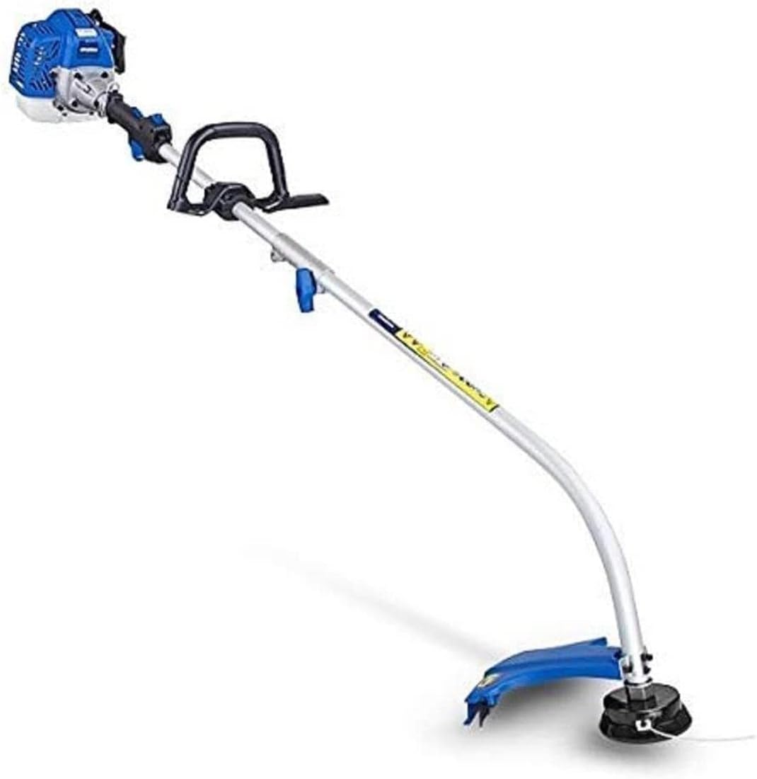 Hyundai 26cc Petrol Grass Trimmer, Split Shaft 38cm Cutting Width Powerful Garden Strimmer With