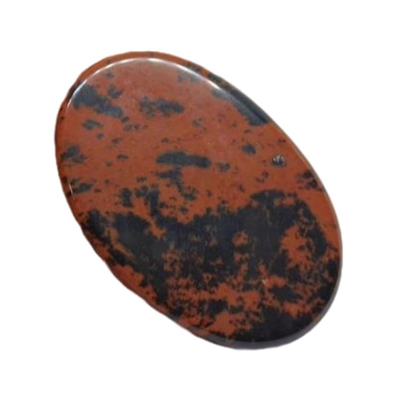 Jaspe rouge naturel cabochon ovale 42x26mm pour création de bijoux DIY