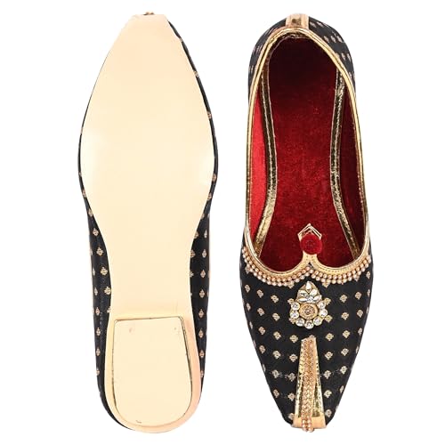 Image of Wedding Juti for Men|Sherwani Juti for Men| Jutti for Men| Wedding Shoes for Men| Punjabi Jutti for Men| Mojaris for Men| Ethinic Footwear for Men-AB-Parent J2