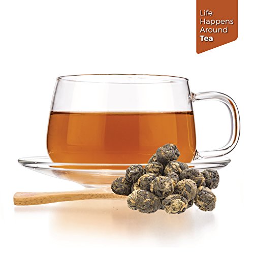 Tealyra - Black Dragon Pearls - Yunnan Special Black Tea - Loose Leaf Tea - Premium Tea - Bold Caffeine - 110g (4-ounce)