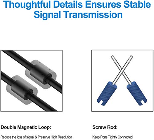 LS LAPSTER Quality Assured Male to Male VGA Cable 1.5 Meter, Support Monitor/PC/LCD/LED, Plasma, Projector, TFT (LST-VGACBLE-1.5M) LS LAPSTER Quality Assured Male to Male VGA Cable 1.5 Meter, Support Monitor/PC/LCD/LED, Plasma, Projector, TFT (LST-VGACBLE-1.5M)