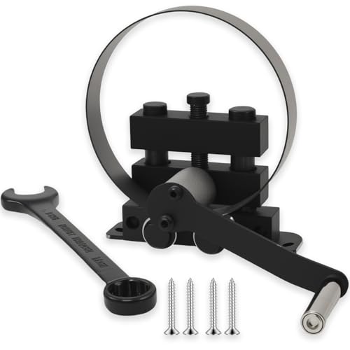 Image of Metal Bending Machine,Big Manual Roller Operator,Manually Operated Ring Winder,Metal Bending,Steel Bar Molding Machine(Larger size allows for circles up to 31 inches in diameter)