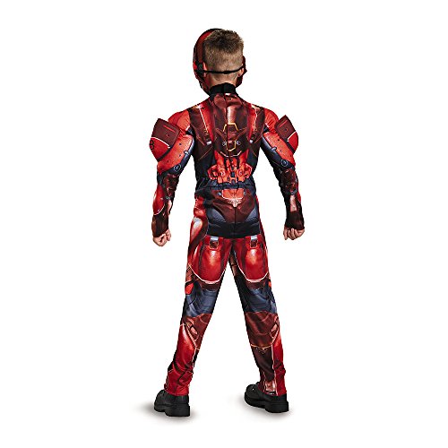 Disfraz Red Spartan Clásico Muscle Halo Talla S miniatura 2