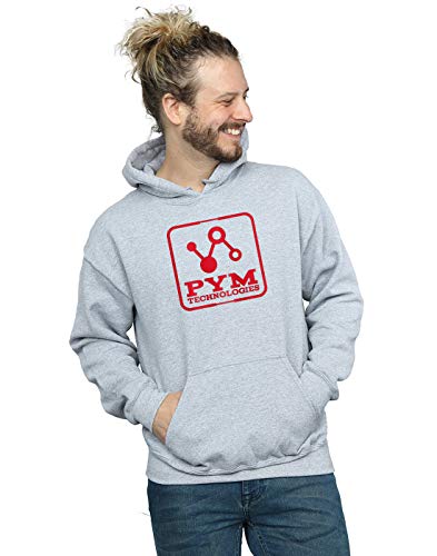 Marvel Men's Ant-Man And The Wasp Pym Technologies Hoodie Sport Grey XXX-Large