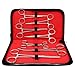 Ultimate Hemostat Set In Zipper case Fishing Tools Items Stainless Steel (Kit-4 (8 pcs 3.50