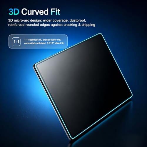 15.6 inch Laptop Tempered Glass Screen Protector (345x194mm/ W x H) by MUBUY-GOL - Used condition - Image 7
