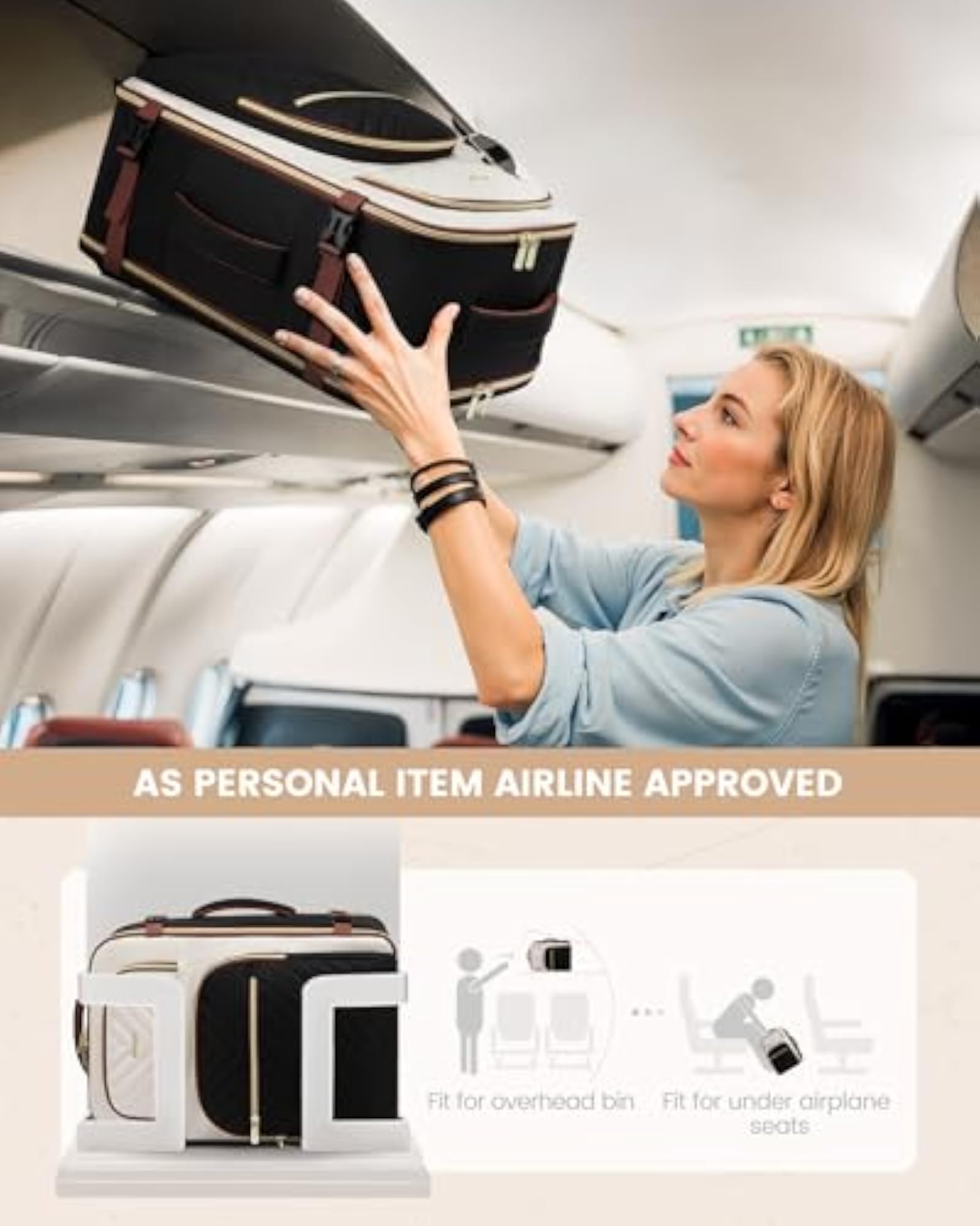 Women's Stylish Laptop Backpack, Perfect for Work & Travel