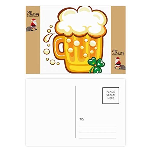 Cartes postales Irlande Saint Patrick lot de 20 trèfles jaune