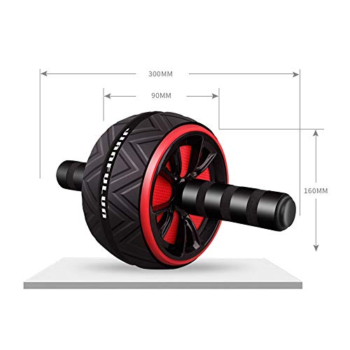 Equipamento de fitness abdominal, treinamento de núcleo muscular, máquina de pressão de roda única,