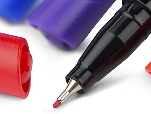 BIC Intensity Writing Felt Pens With Fine And Medium Writing Felt Pens In Assorted Colours, Pack Of 32