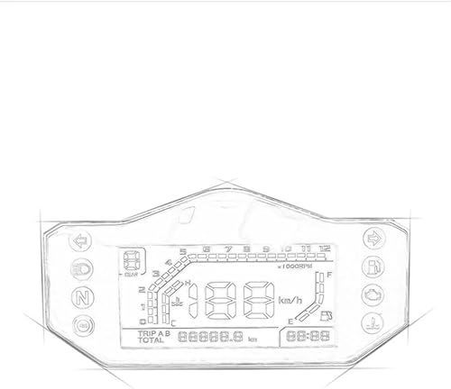 Miniatura 4 de Instrument Screen Protector For B&enelli TRK 251 Motorcycle Speedometer Protection Film Dashboard Screen Instrument Film
