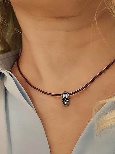 Faithheart 18 In Leather Necklace, Men Sturdy Braided Cord Chain Necklaces With Durable Stainless Steel Clasp Brown Neck Chains #TOP7