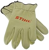 Stihl 0000 884 1193 Arbeitshandschuhe, Leder, original von Stihl, Größe M
