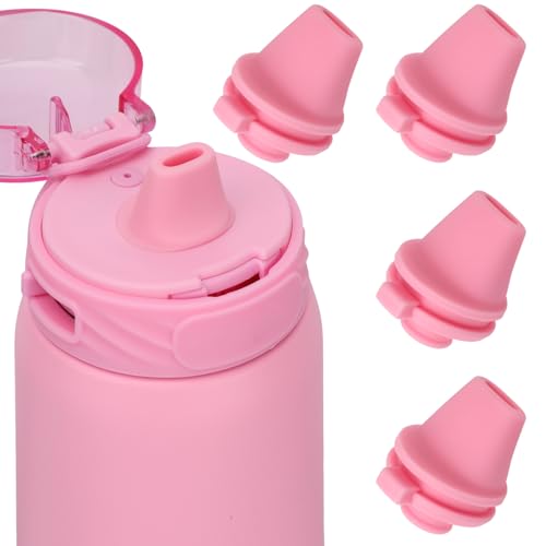 Valves Ello Cooper pour gourde de randonnée rose et séances de fitness
