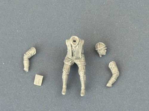 Kit de Posture d'équitation Commander Allemand Résine 1/32 Haute Précision - 5