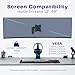 VIVO Full Motion Ultrawide Monitor Wall Mount, Fits Ultra-Wide Screens up to 49 inches and 44 lbs, Wide VESA Range with Tilt and Swivel, Black, MOUNT-VW06