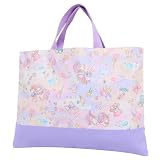 KIYOHARA 女の子 レッスンバッグ 横40cm×縦30cm カラフルユニコーン ピンク MOW163-LB