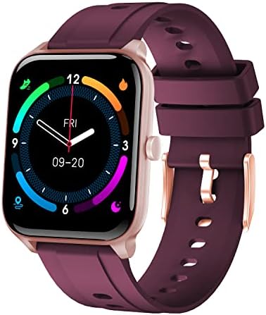 GRV Smart Watch,Fitness Watch with Heart Rate,Blood Oxygen,Sleep Monitor,1.69" Touch Screen IP68 Waterproof Smartwatch,Step Counter Watch,Customized Watch Face for Women Men for iOS Android