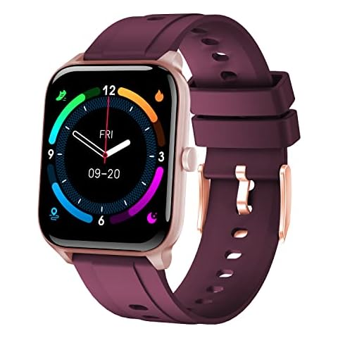 GRV Smart Watch,Fitness Watch with Heart Rate,Blood Oxygen,Sleep Monitor,1.69" Touch Screen IP68 Waterproof Smartwatch,Step Counter Watch,Customized Watch Face for Women Men for iOS Android Cover
