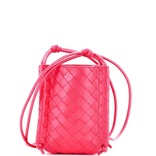 Bottega Veneta, Pre-Loved The Knot Bag Intrecciato Nappa Mini, Pink