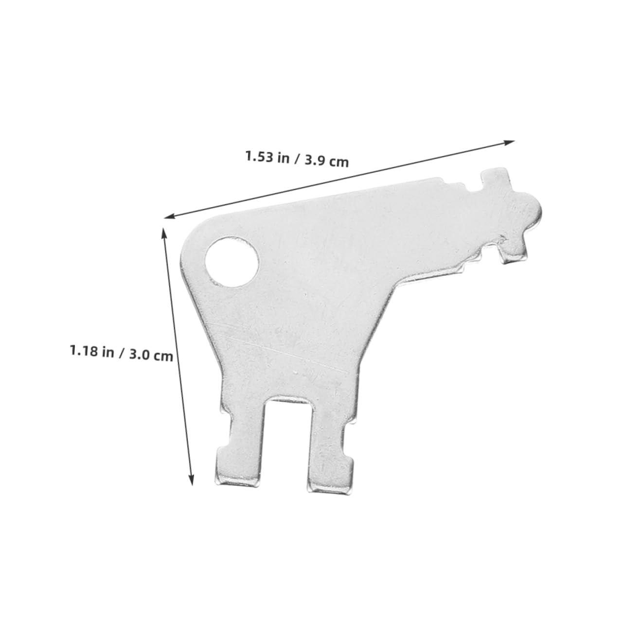 Ciieeo 10Pcs Toilet Paper Dispenser Key Essential for Commercial Use Schools Offices Hospitals Restaurants Compatible with Durable