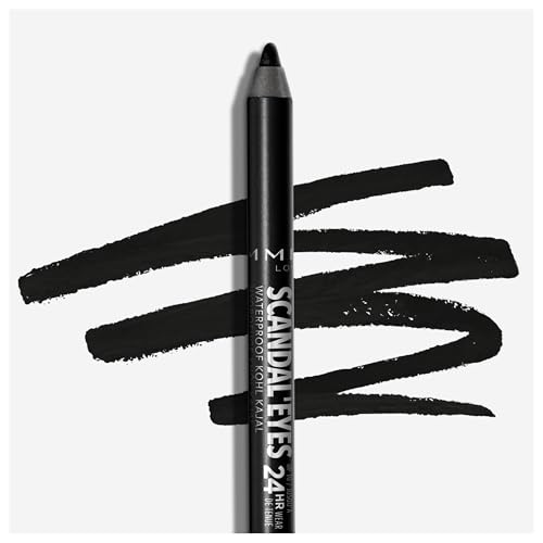 Rimmel London Scandaleyes Waterproof Khol Kajal Liners Tono 1, 1.3g - 1 unidad - imagen 4