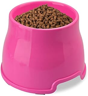 Long Ears Dog Bowl, Spaniel Dog Bowl, Pet Feeding Elevated Bowl for Food and Water, Non-slip Tall Feeder Bowl, Raised bowl for Small Medium Large Dog Breeds (M, Blue)