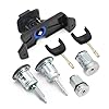 Hoypeyfiy 4874508 Door Key Ignition Bonnet Lock Set, Replacement for Ford Transit MK7 2006 2007 2008 2009 2010 2011 Replaces 6C1A-V22050-XB 7C1AV22050FA #5