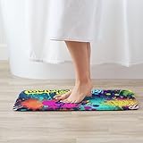 Front Door Mat Indoor Outdoor Entrance Welcome Mat Non Slip Floor Mat Colorful Spray Pattern Doormat for Entryway Rug Inside Outside Entry, Porch, Bathroom Rug 20" x 31.5" Carpet - Image 2