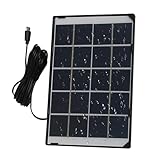 Tragbares Solar-Ladegerät, tragbar, Typ C, 30 W, 5 V, Akku-Ladegerät für den Außenbereich, für Telefone, Kamera, Ventilator, Abschaltung, Wandern, Reisen, Auto, Camping, Picknick