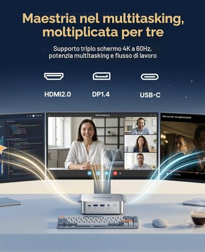 Kron Mini K1 Mini PC - PC Desktop - Immagine 4