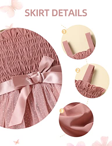 Toddler Baby Girls Layered Tutu Dress Sleeveless Princess Tulle Sundress For Wedding Birthday Party 2-6T #TOP4