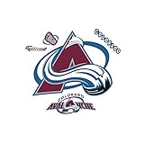 FATHEAD NHL Colorado Avalanche - Logo- Officially Licensed Removable Wall Decal, Multicolor, Giant
