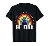 Rainbow Be Kind Movement Shirt - Mens Womens Kids T-Shirt