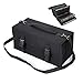 NIUTOP 80 Slots Marker Pen Case Markers Carrying Bag Holder for Primascolor Marker and Copic Sketch Marker, Permanent Paint Marker, Repair Marker Pen, Color Highlighter (80 Black)